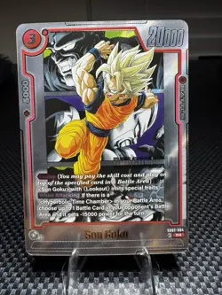 Son Goku - SB02-004 Alternate Art Manga Booster 02 Dragon Ball Card English - Image 1