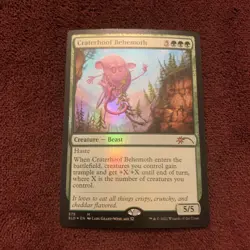 Craterhoof Behemoth Secret Lair Drop Foil 375 NM+ Unplayed MTG Magic Card - Image 1