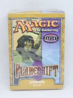 Magic The Gathering Planeshift Domain Deck Factory Sealed Brand New Box has mark - Image 1