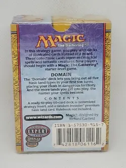 Magic The Gathering Planeshift Domain Deck Factory Sealed Brand New Box has mark - Image 3