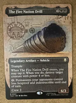 The Fire Nation Drill (Borderless) - Avatar: The Last Airbender TLA - NM MTG - Image 1