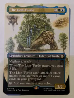The Lion-Turtle (Borderless) Avatar: The Last Airbender - MTG RARE - Image 1