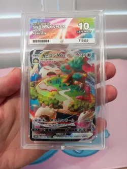 Snorlax VMAX 046 Japanese Shield - ACE 10 Graded - not psa Pokemon - Image 1