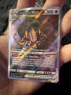 Pokemon TCG Regigigas VSTAR GG55/GG70 Crown Zenith Galarian Gallery NM - Image 3