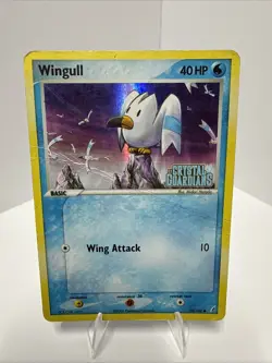 Pokemon TCG Wingull 70/100 Crystal Guardians Holo HP - Image 1