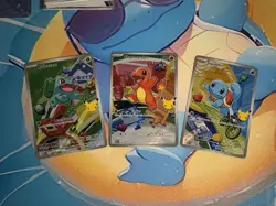 2026 Pokemon TCG Series 1 First Partner Illustration Collection Kanto Starters - Image 1