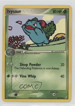 Ivysaur Pokemon EX Crystal Guardians #34 2006 - Image 1