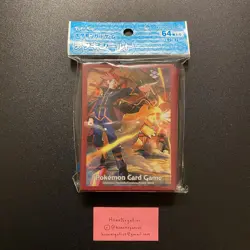 Pokemon Center Japan Lance & Dragonite Card Sleeves 64 COUNT ~ US SELLER - Image 1