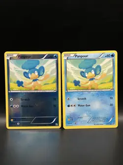 Panpour 33/114 (Reverse Holo & Regular) - Pokemon Black & White Card - MP/LP - Image 1