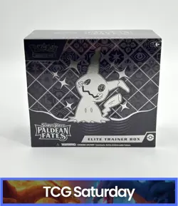 2024 POKEMON SCARLET & VIOLET PALDEAN FATES ELITE TRAINER BOX SEALED - Image 1
