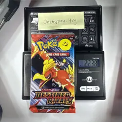22.38g Pokemon TCG Destined Rivals Booster Pack (SEALED)✅ - Image 1