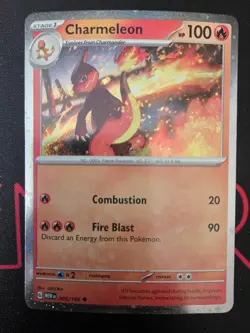 Pokemon TCG: Charmander 004, Charmeleon 005, Charizard ex 161 Super Premium Set - Image 5