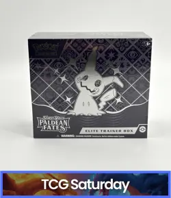 2024 POKEMON SCARLET & VIOLET PALDEAN FATES ELITE TRAINER BOX SEALED - Image 1