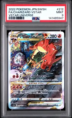 2022 POKEMON JPN SWORD & SHIELD VSTAR UNIVERSE FULL ART/CHARIZARD VSTAR PSA 9 - Image 1