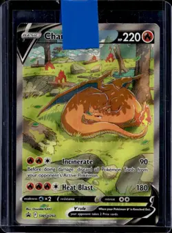 2022 Pokemon SWSH Black Star Promos Charizard V Ultra Premium #SWSH260 - Image 1