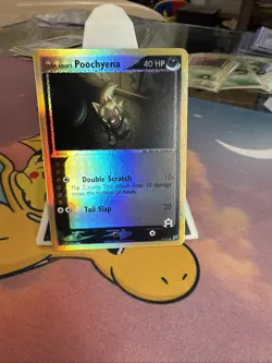 Pokemon Team Aqua's Poochyena EX Magma vs Aqua 54/95 LP Condition - Image 1