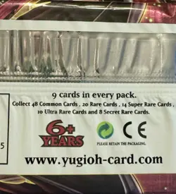 Yugioh Crimson Crisis 5D’S 1996 11 Booster Packs Sealed (99 Cards) 10% Donation - Image 3