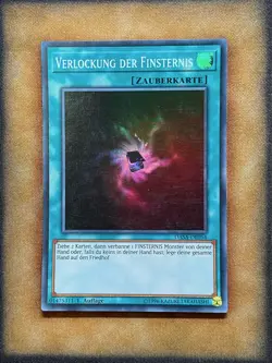 Yugioh Allure Of Darkness DASA-EN054 Super Rare 1st Ed GERMAN LP - Image 1