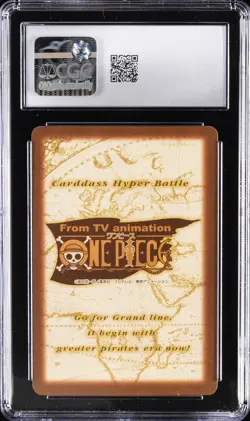 2000 CARDDASS HYPER BATTLE JAPANESE ONE PIECE 6TH STAGE #C258 ZORO CGC 10 - Image 2