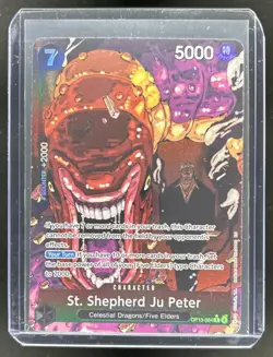 2025 One Piece St. Shepherd Ju Peter Special Alternate Art #OP13-084 - Image 1