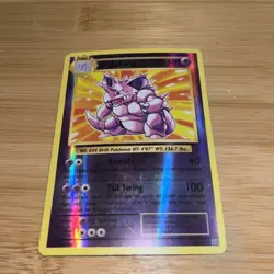 Nidoking 45/108 XY Evolutions Reverse Holo Rare - NM- Pokemon Card - Image 1