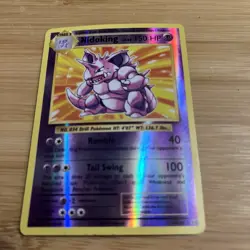 Nidoking 45/108 XY Evolutions Reverse Holo Rare - NM- Pokemon Card - Image 2