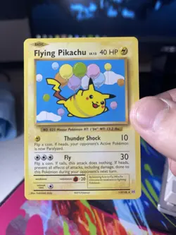 Flying Pikachu 110/108 XY - Evolutions Pokemon Card | NM - Image 1