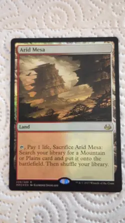 MTG Arid Mesa Modern Masters 2017 Foil Card - Image 1