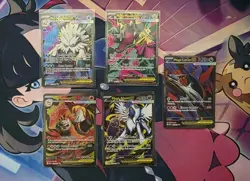 Pokemon TCG Mega Evolution Ultra Rare Full Art - Lot of 5 cards - Image 1
