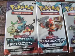 8 Pokemon blister cards paldea Scarlet Fusion rivals Booster Fun Pack promo vmax - Image 4