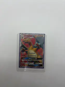Pokemon TCG Charizard GX Full Art Holo Card SM60-SM Promos - Image 1