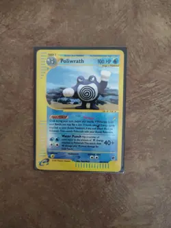 Poliwrath Pokemon TCG Expedition Base Set Reverse Holo Card 60/165 NM Condition - Image 1