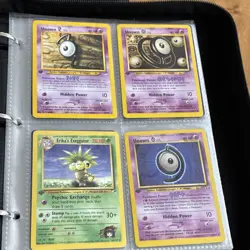 Pokemon TCG Card Lot Binder V GX EX Holo Foil Mewtwo Morpeko Toxtricity Unown - Image 1