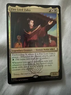 Fire Lord Zuko Avatar: The Last Airbender Foil - Image 1