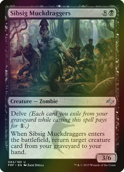 MTG Sibsig Muckdraggers Foil ** Fate Reforged ** English (NM) - Image 1
