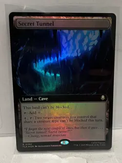 Secret Tunnel Extended Art Borderless Foil Avatar: The Last Airbender Magic MTG - Image 2