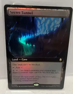 Secret Tunnel Extended Art Borderless Foil Avatar: The Last Airbender Magic MTG - Image 4