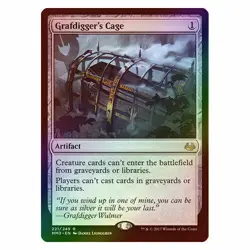 Grafdigger's Cage - FOIL Modern Masters 2017 NM - Image 1