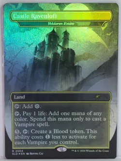 Castle Ravenloft [New, Near Mint] *Foil* {Dungeons & Dragons SLD} - Image 1