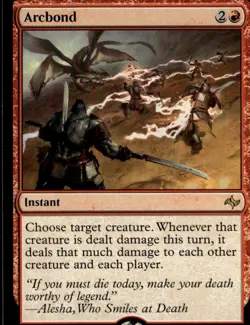 MTG Fate Reforged #91 Arcbond - LP to NM - Image 1