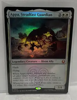 Appa, Steadfast Guardian Foil Magic the Gathering Avatar: The Last Airbender - Image 1