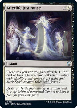 Afterlife Insurance [Ravnica: Clue Edition] Magic MTG - Image 1