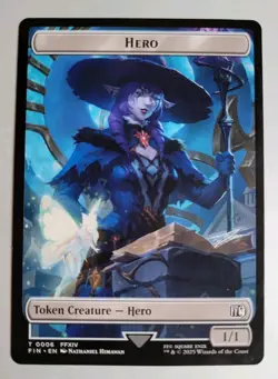 MTG - Final Fantasy: Hero (0006) Bird (0016) - Token - Near Mint - Image 1