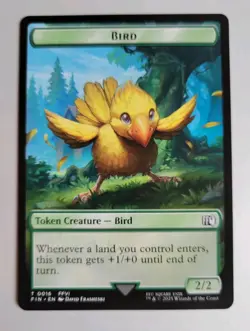 MTG - Final Fantasy: Hero (0006) Bird (0016) - Token - Near Mint - Image 2