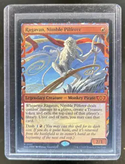 2023 Magic MTG March of Machine Ragavan, Nimble Pilferer Multiverse Legends - Image 1