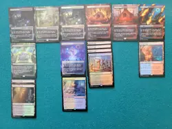 16 Shocklands Lorwyn Eclipsed 8 Full Art 4 Foil Pack Fresh - Image 1