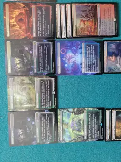 16 Shocklands Lorwyn Eclipsed 8 Full Art 4 Foil Pack Fresh - Image 2