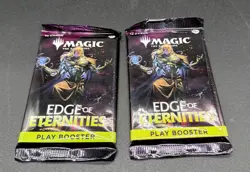 MTG 2 (Two) Edge of Eternities Play Booster Packs NEW Factory Sealed Magic - Image 1
