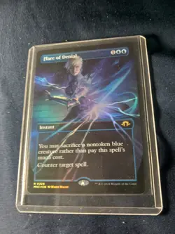 Flare of Denial (Borderless) (Foil) Modern Horizons 3 NM MTG - Image 1