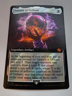 Palantir of Orthanc (Extended Art) (Surge Foil) Universes Beyond: LOTR - Image 1
